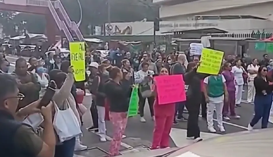 La megamarcha del IMSS podría provocar cierres viales principales avenidas de CDMX / Captura de pantalla