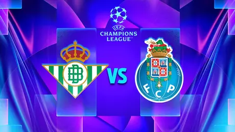 Dónde ver Real Betis vs Porto: Canales y hora del partido de Champions League