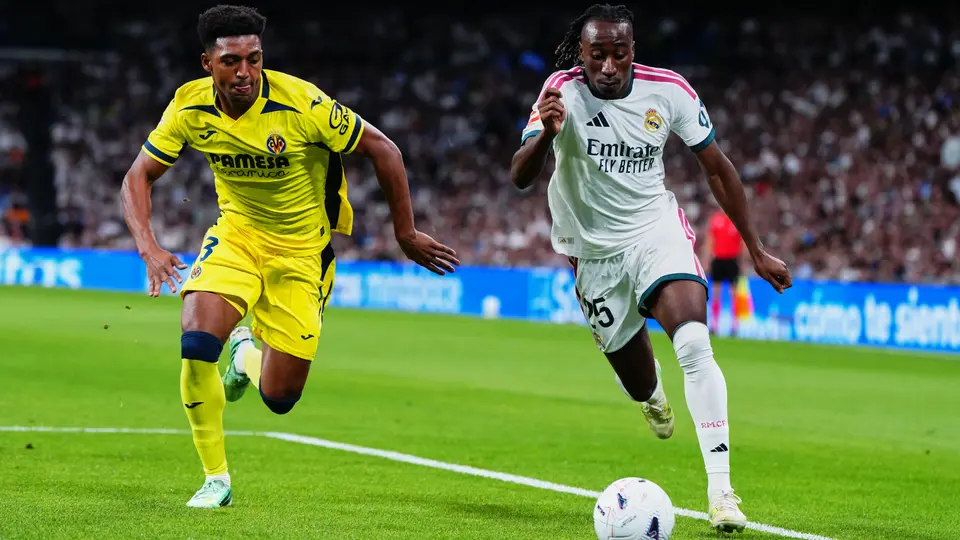 Yan Diomande en el partido ante Villarreal | AP