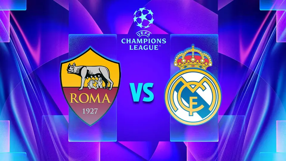 Dónde ver Roma vs Real Madrid: Canales y hora del partido de Champions League