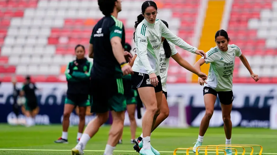 Diana Ordóñez en entrenamiento con el Tri Femenil | Imago7