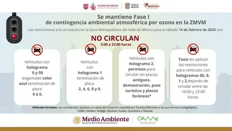El doble hoy no circula continúa y estos autos no pueden salir a la calle este sábado / Especial