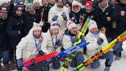 Así se celebra San Valentín en Milán-Cortina | AP