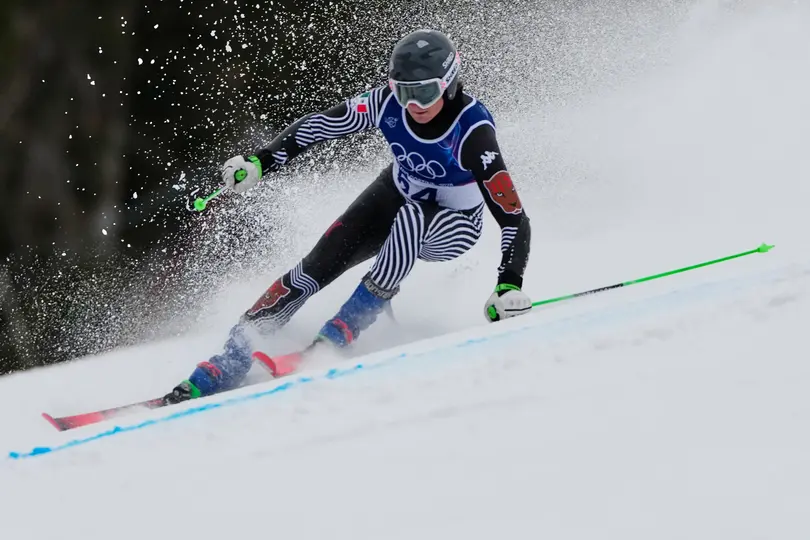Momentos de Lasse Gaxiola en Milano-Cortina