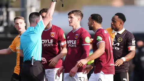 West Ham venció 1-0 al Burton en la FA Cup | AP