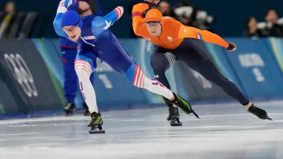 Patinadora se olvida de su novio en Milano-Cortina 2026 y posa para atleta: "Gracias por dejarme ser tu modelo"
