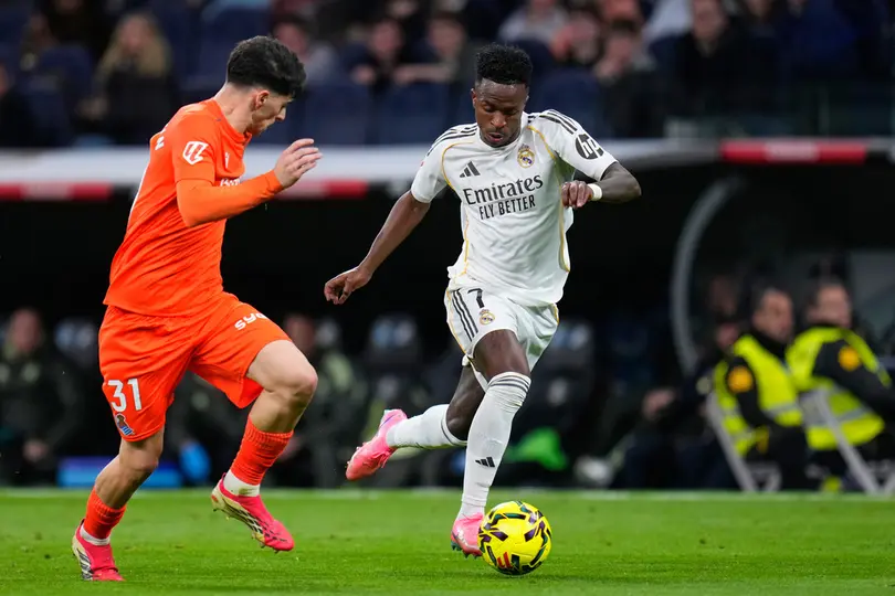 Vinicius Júnior vs Real Sociedad en LaLiga | AP