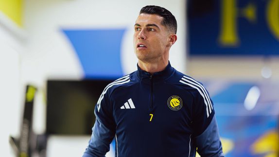 Cristiano Ronaldo en una sesión de gimnasio del Al-Nassr | X: @AlNassrFC_EN