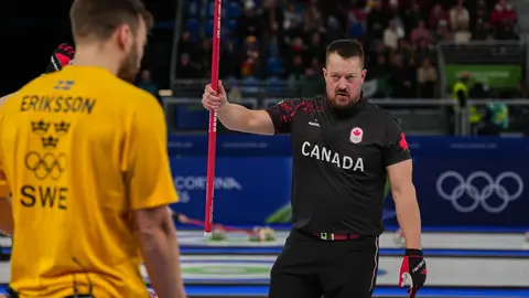 La competencia de curling trajo varios problemas | AP