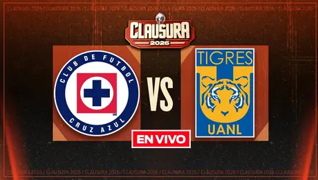 Cruz Azul vs Tigres Liga MX Clausura 2026 Jornada 6