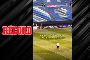 Andrés Montaño Está De Vuelta Con Cruz Azul Después De Que Se Lesionara, Ahora, Tendrá Una Oport