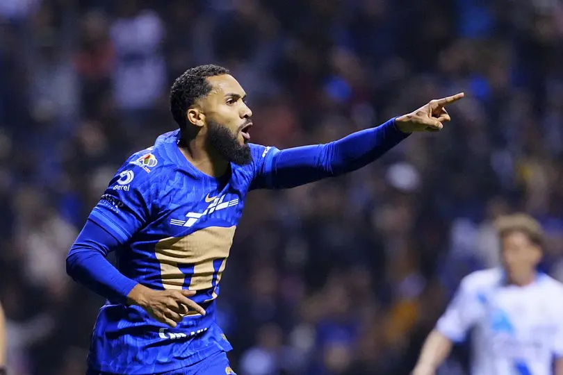 Juninho festeja gol de la victoria de Pumas ante Puebla | IMAGO7