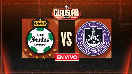 Santos vs Mazatlán Liga MX Clausura 2026 Jornada 6