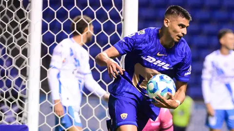Memo Martínez anotando ante Puebla en la J6 del Clausura 2026 l IMAGO7