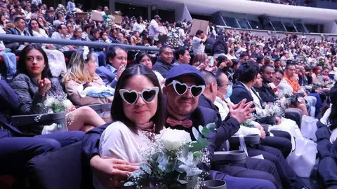 Más de 2 mil 300 parejas se juraron amor eterno en una ceremonia masiva / FB: @ClaraBrugadaM