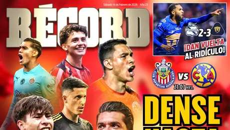 Portada RÉCORD 14 febrero 2026