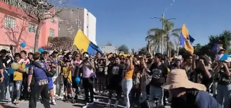 Aficionados del San Luis en la previa del duelo ante Querétaro en la J6 del CL2026 l CAPTURA