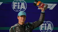 George Russell gana la carrera sprint del Gran Premio de China; Checo Pérez terminó en la posición 19