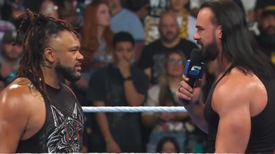Drew McIntyre encara a Jacob Fatu | Captura de Pantalla WWE