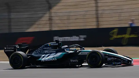 George Russell en el W17, monoplaza a vencer en las primeras semanas de Fórmula 1 | AP