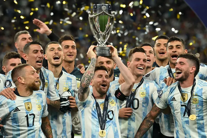Argentina, campeón de la primera Finalissima | AFP