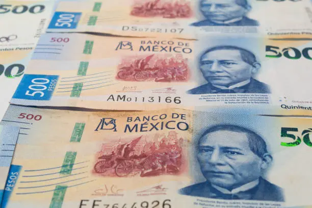Billete de 500 pesos, el más falsificado en México durante 2025, según el reporte oficial del Banco de México. / iStock
