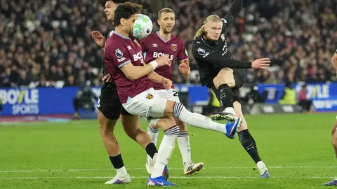 West Ham frena al Manchester City y lo aleja del Arsenal en la pelea por la Premier League