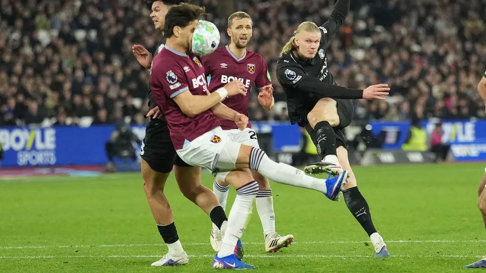 West Ham frena al Manchester City y lo aleja del Arsenal en la pelea por la Premier League