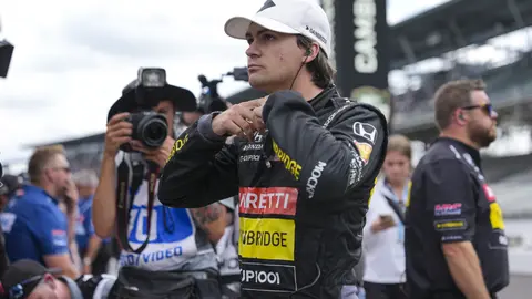 Colton Herta, piloto de pruebas de Cadillac, en su etapa en IndyCar | AP