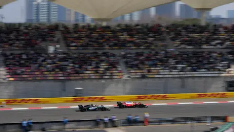 Acciones de la carrera sprint del Gran Premio de China en el Circuito Internacional de Shanghái | AP