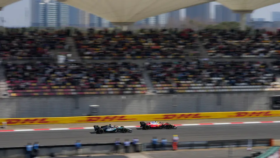 Acciones de la carrera sprint del Gran Premio de China en el Circuito Internacional de Shanghái | AP
