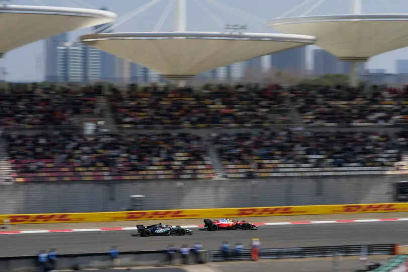 Acciones de la carrera sprint del Gran Premio de China en el Circuito Internacional de Shanghái | AP