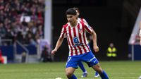 Obed Vargas, feliz y satisfecho tras primera titularidad con el Atlético de Madrid