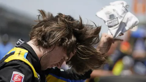 Colton Herta, piloto de pruebas de Cadillac, en su etapa en IndyCar | AP