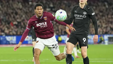 West Ham vs. Manchester City compromiso de la Premier League | AP