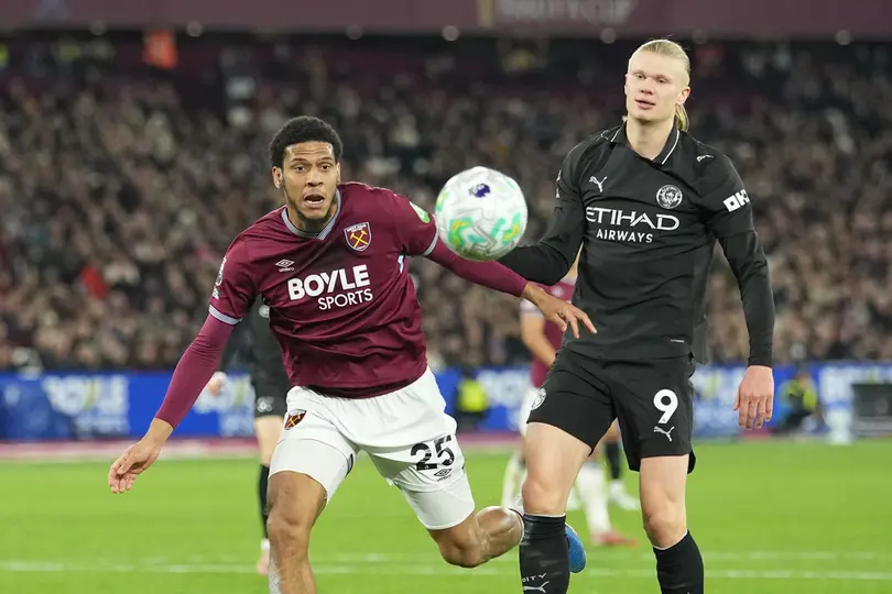 West Ham vs. Manchester City compromiso de la Premier League | AP