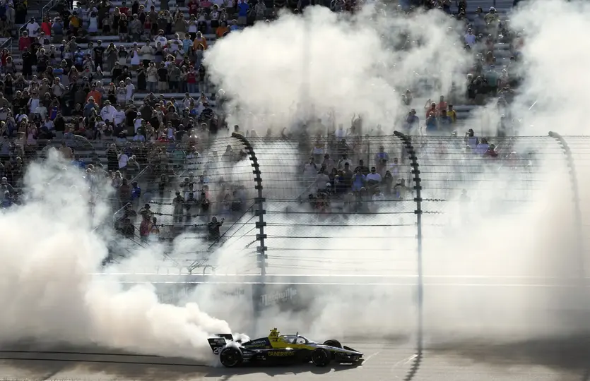 Colton Herta, piloto de pruebas de Cadillac, en su etapa en IndyCar | AP
