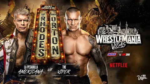 Cartel oficial de Cody Rhodes y Randy Orton | WWE