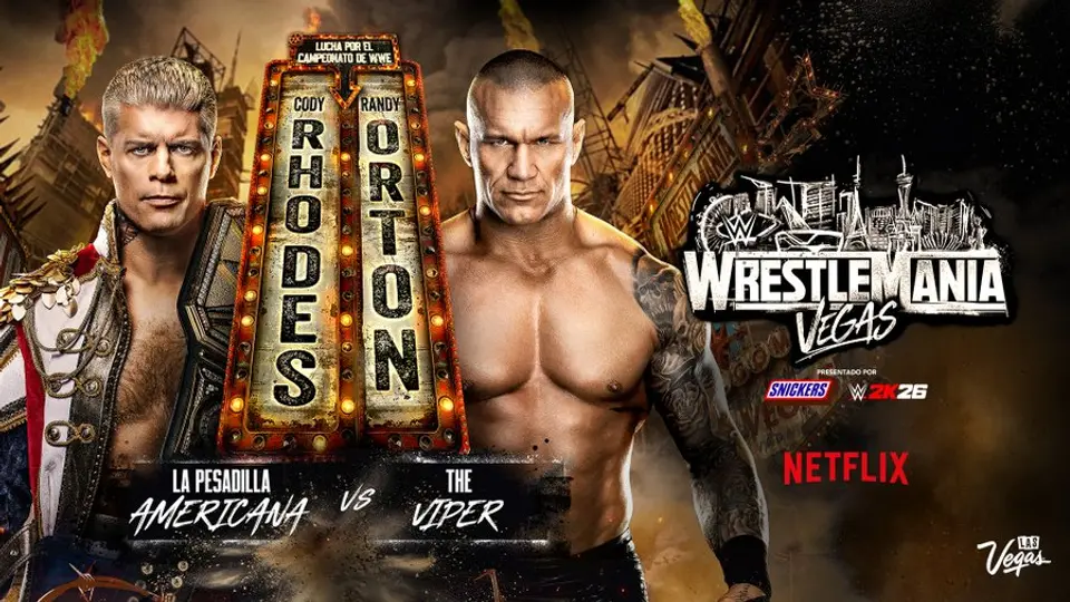 Cartel oficial de Cody Rhodes y Randy Orton | WWE