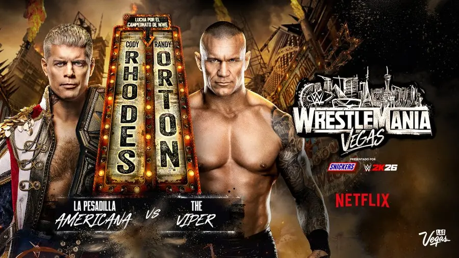 Cartel oficial de Cody Rhodes y Randy Orton | WWE