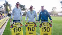 Jardine y cuerpo técnico son homenajeados por sus 150 partidos con el América
