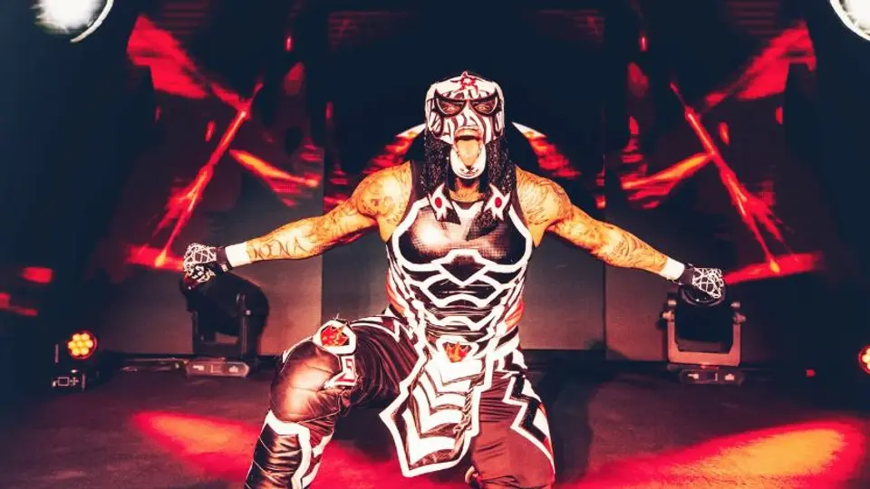Penta Zero Miedo haciéndo su entrada en WWE l INSTA: @penta_zero_miedo