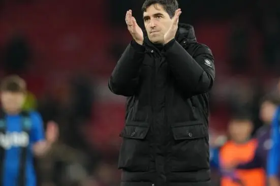 Andoni Iraola durante un partido l AP