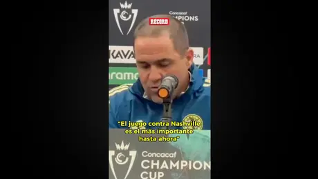 André Jardine lo dejó claro, el partido contra Nashville es el más importante hasta ahora