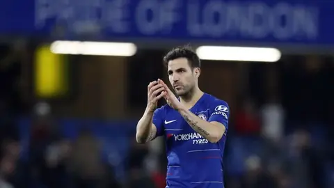 Fábregas en su etapa como futbolista con Chelsea l AP