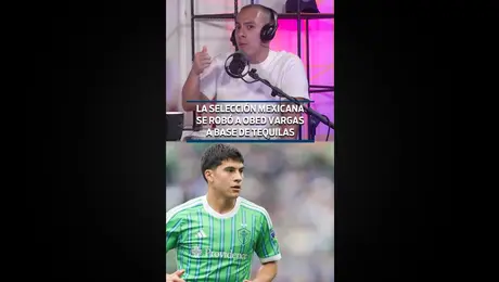 La Selección Mexicana se 'robó' a Obed Vargas a base de tequilas