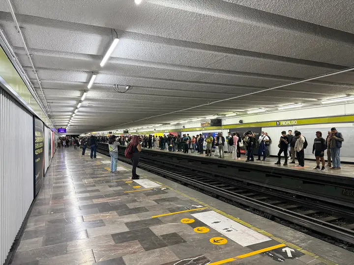 Trabajadores del Metro CDMX advierten paro el 15 de abril ante falta de respuesta a sus demandas./ Georgina Sánchez