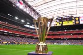 El trofeo de la Copa Oro en la edición 2025 del torneo de la Concacaf | MEXSPORT