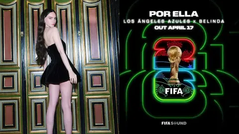 Belinda y la FIFA dieron a conocer el tema que será parte del álbum oficial del Mundial / Especial