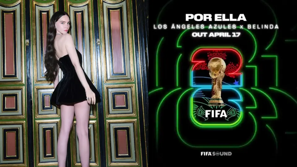 Belinda y la FIFA dieron a conocer el tema que será parte del álbum oficial del Mundial / Especial